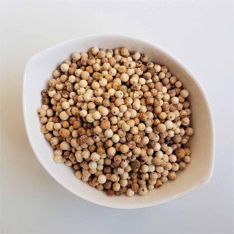 Poivre Rond Poivre blanc (grain) - Tisane et épices Bio