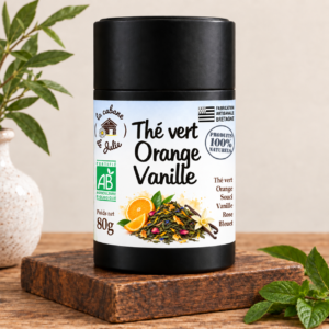 Thé vert Orange Vanille