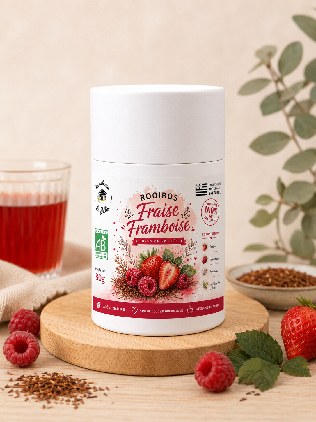 Rooibos Fraise Framboise