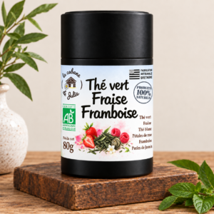 Thé vert Fraise Framboise