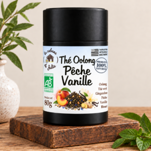 Thé Oolong Pêche Vanille