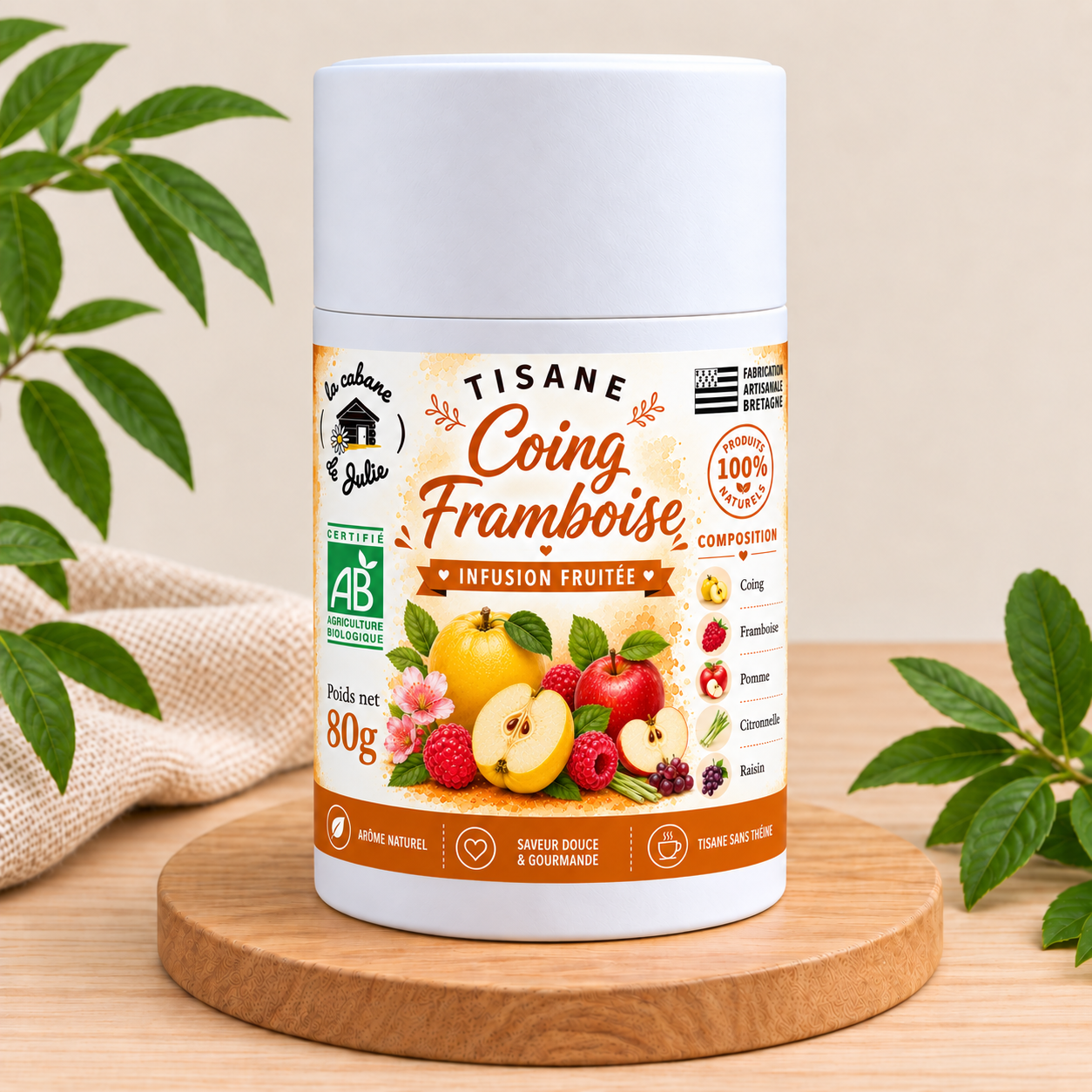 Infusion Coing Framboise